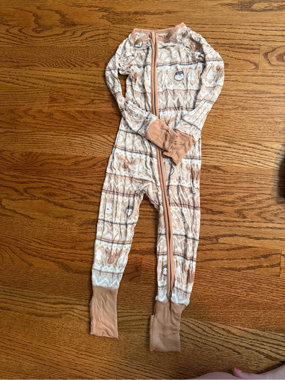 Little Sleepies Frosty Fair Isle pajamas